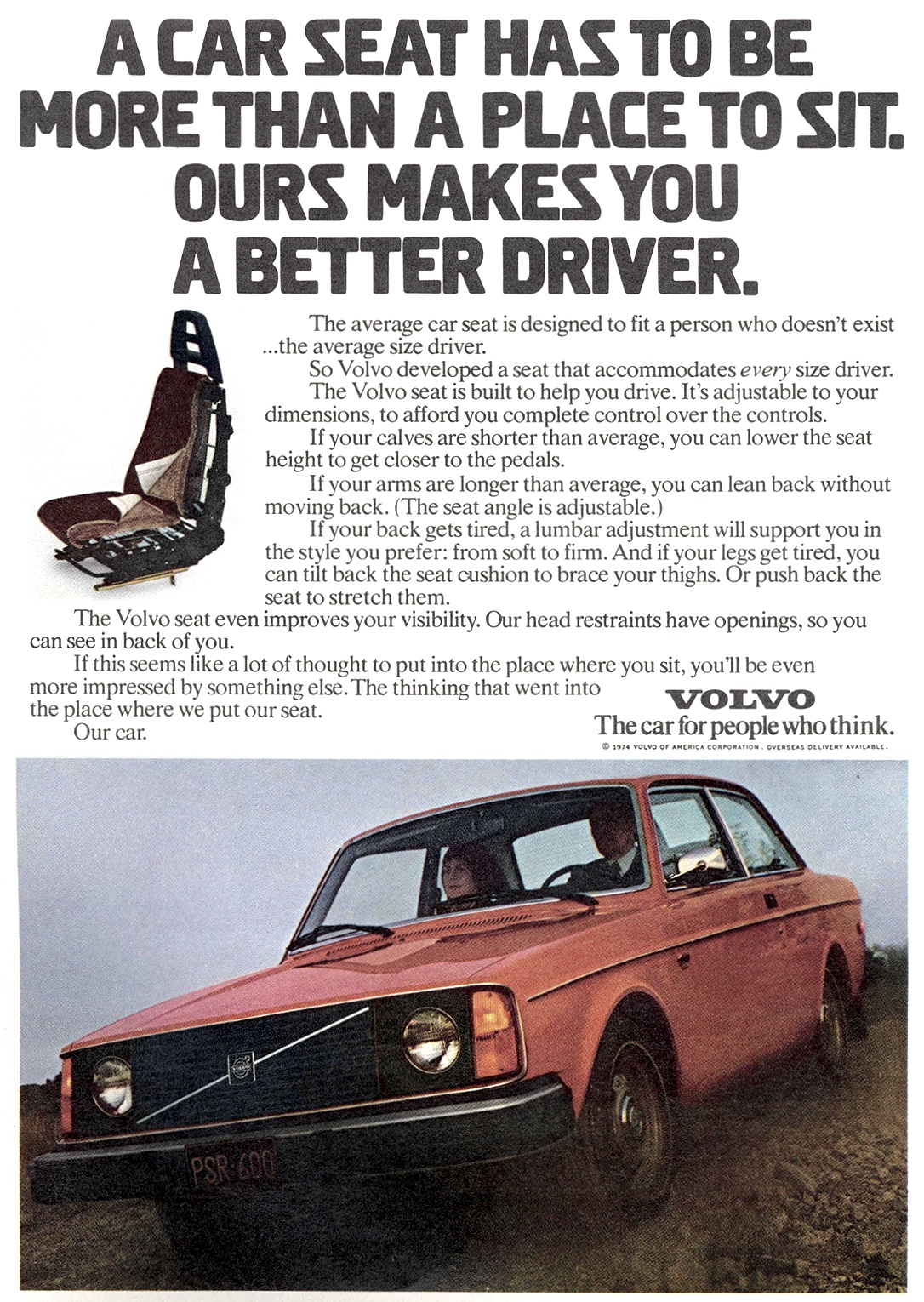 1975 Volvo Auto Advertising